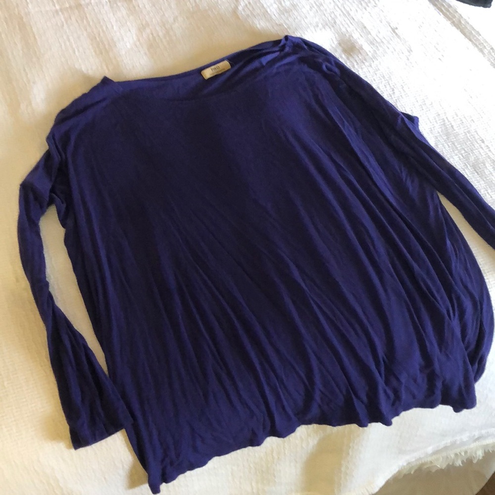 Purple PIKO shirt long sleeve